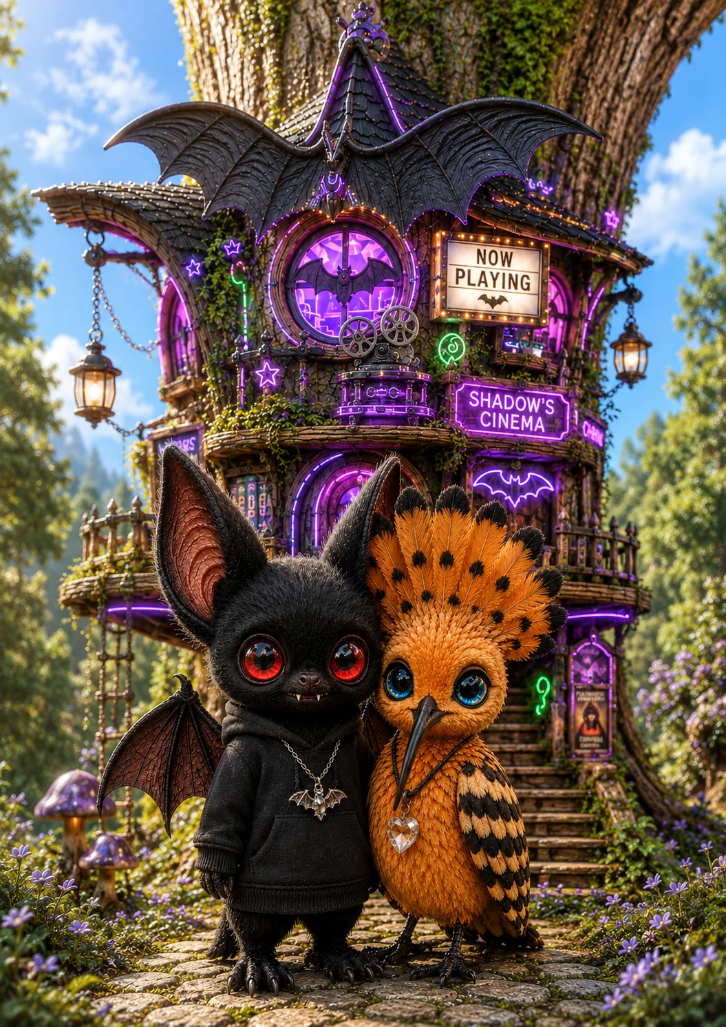 Shadow's miniature horror cinema